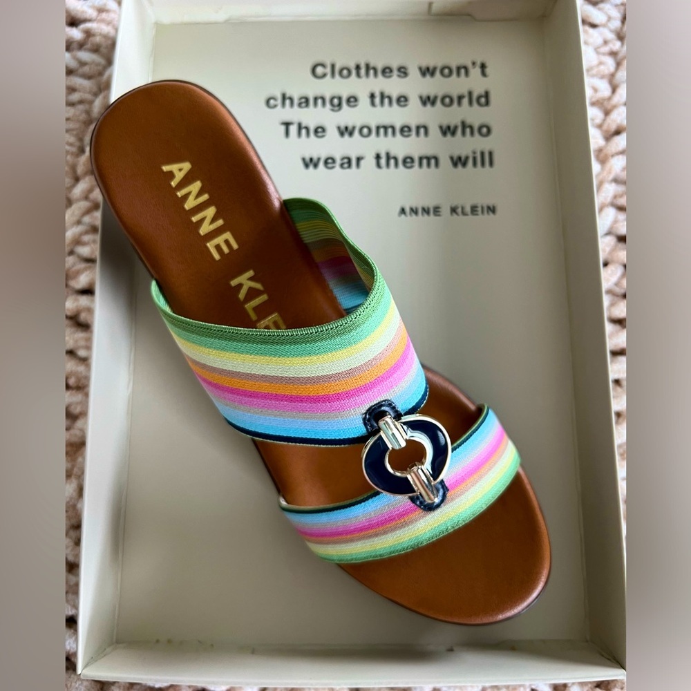 Anne Klein Akhadya Wedge Sandals